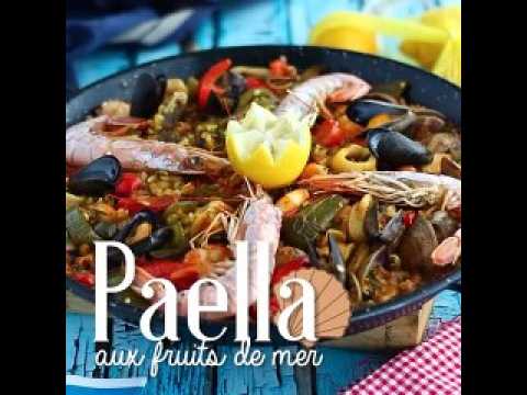 Paella aux fruits de mer