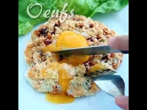 Oeufs nuage au chorizo