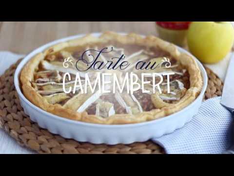 Tarte au camembert et aux pommes