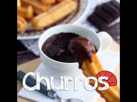 Churros croustillants et légers