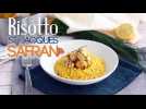 Risotto de noix de st jacques au safran