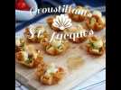 Croustillants de noix de st jacques