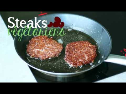 Steaks végétariens aux haricots rouges