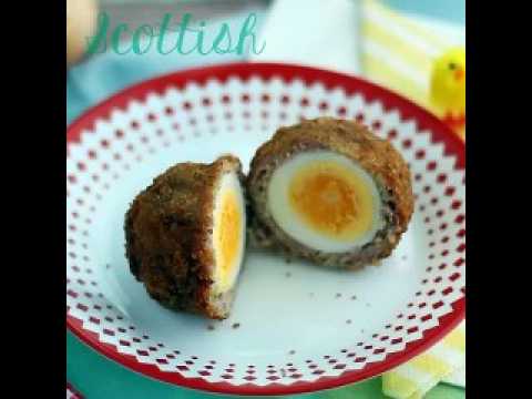 Scotch eggs - œufs panés à l'écossaise