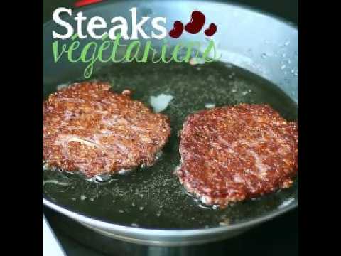 Steaks végétariens aux haricots rouges