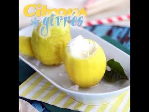 Citron givré, un sorbet rafraîchissant