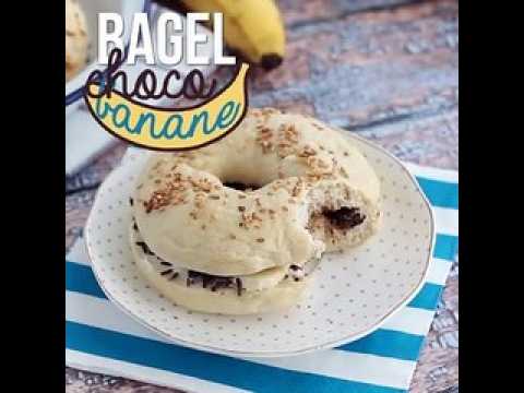 Bagel choco banane