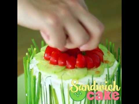 Sandwich cake, le gâteau frais de l'apéritif