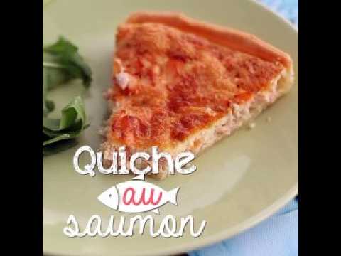 Quiche au saumon facile et rapide
