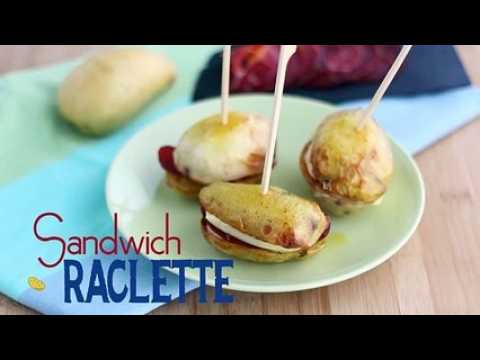Sandwich raclette de pomme de terre
