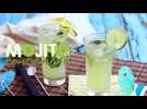 Mojito au concombre, cocktail sans alcool