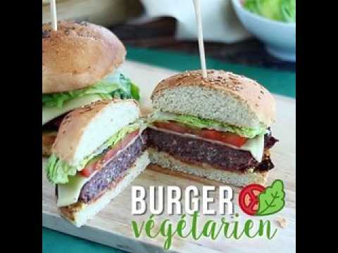 Burger végétarien aux haricots rouges