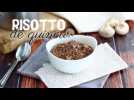 Risotto de quinoa aux champignons
