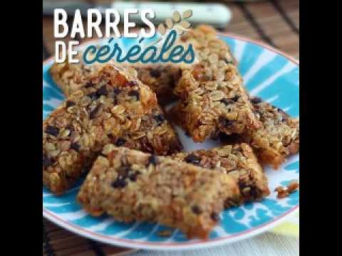 Barres de céréales énergétiques
