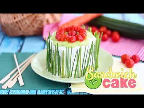 Sandwich cake, le gâteau frais de l'apéritif