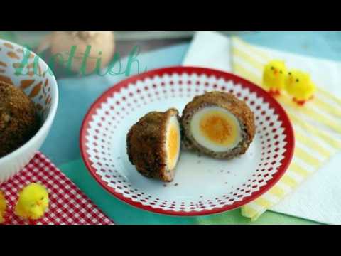 Scotch eggs - œufs panés à l'écossaise