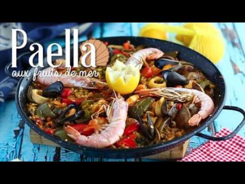 Paella aux fruits de mer