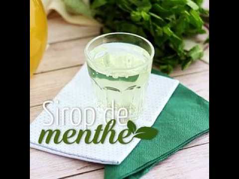 Sirop de menthe fait maison