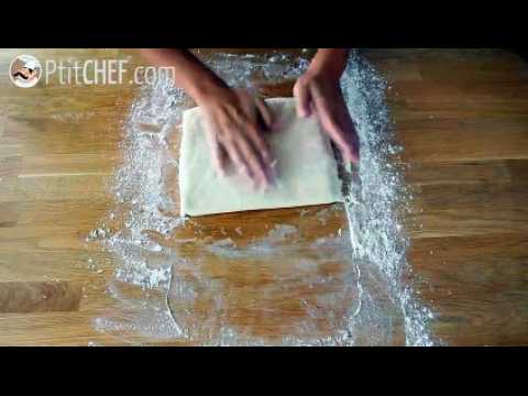 Pâte feuilletée expliquée pas à pas
