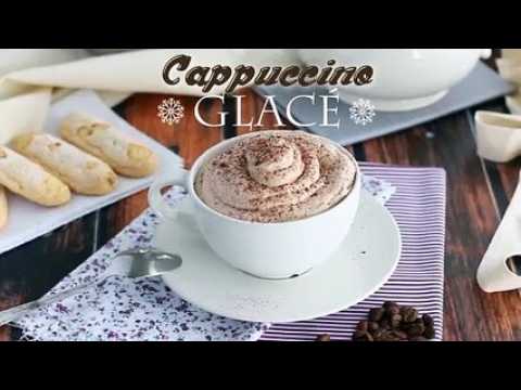 Cappuccino glacé, un dessert délicieux au café