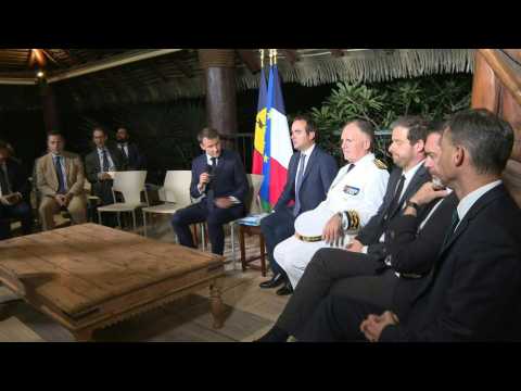 France's Macron meets local leaders on New Caledonia trip