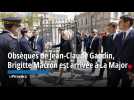 Obsèques de Jean-Claude Gaudin, Brigitte Macron est arrivée à La Major