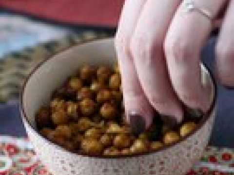 Pois chiches grillés au air fryer