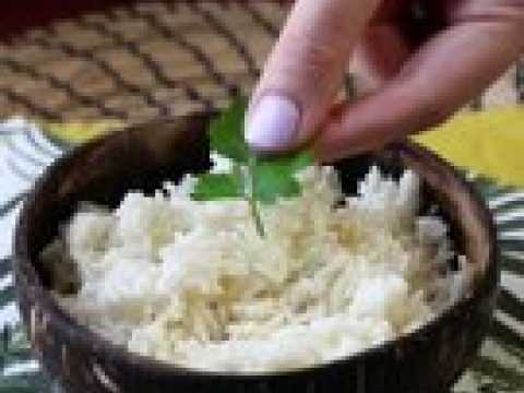 Riz au lait de coco, l'accompagnement doux et parfumé