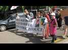 VIDÉO. Une centaine de manifestants contre la réforme du 