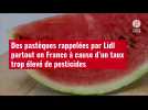 VIDÉO. Des pastèques rappelées par Lidl partout en France à cause d'un taux trop élevé de pesticides
