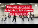 VIDEO. À Thouaré-sur-Loire, le hip-hop fait danser les collégiens avant le festival Playground
