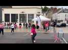 Cours géant de Flashmob - Zumba Poundà Château-Thierryle 12 octobre 2024 dans le cadre d'Octobre rose.