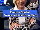 Evelyne Dhéliat nous explique comment la présentation de la météo à changé en 30 ans