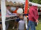 Première journée pluvieuse pour le festival des Belles bretelles à Hergnies