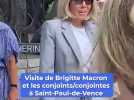 UNOC : La Première dame Brigitte Macron emmène les conjoints et conjointes des chefs d'Etat à Saint-Paul-de-Vence