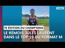 Champ'man. Format M. Le Rémois Jules Laurent termine 24e