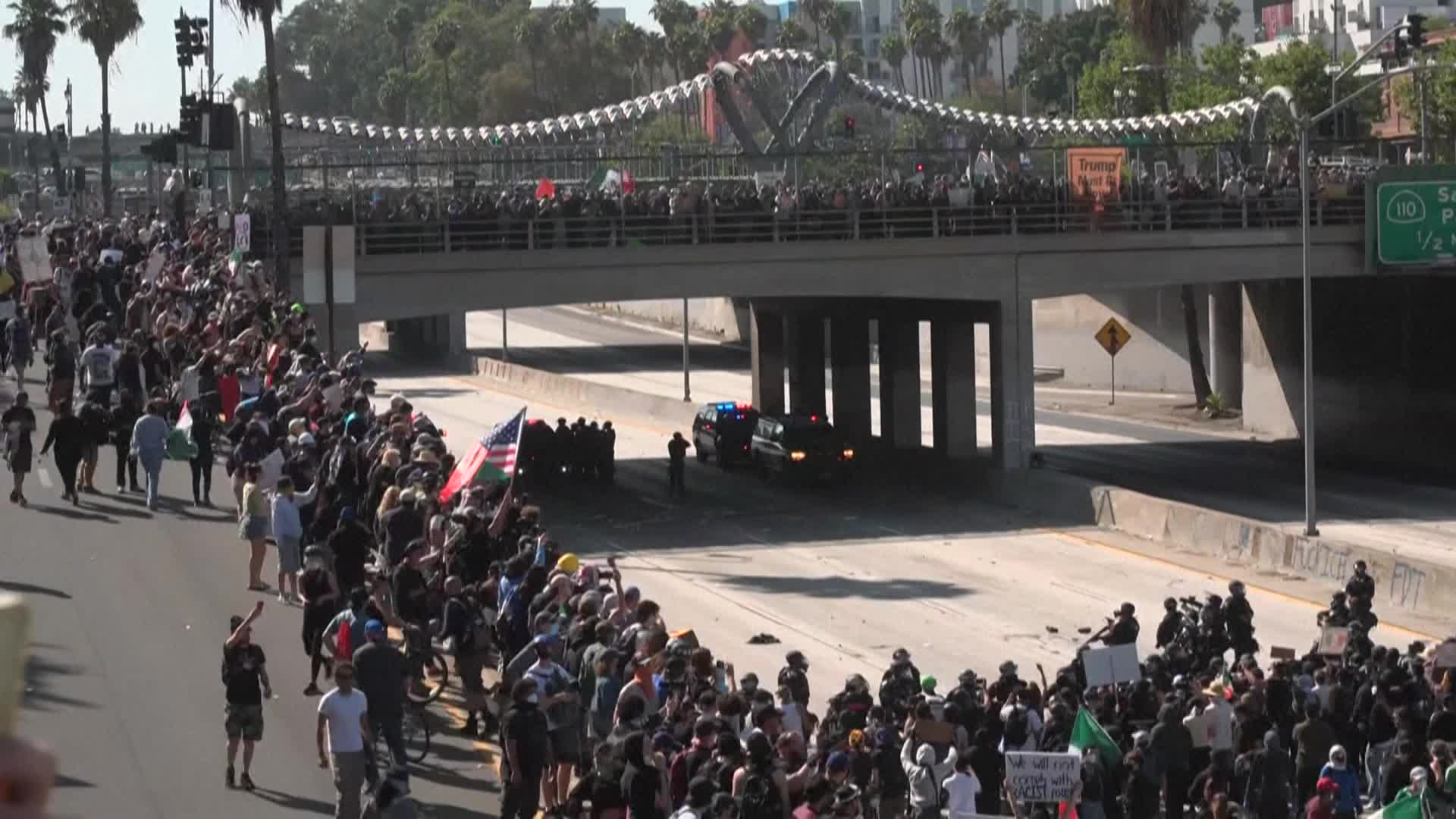 Affrontements, arrestations, garde nationale, zones interdites : ce que l'on sait sur la situation à Los Angeles