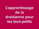 apprentissage de la draisienne pour les tout-petits