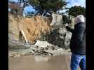 VIDEO. L'érosion côtière touche déjà 20 % du littoral français