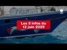 VIDEO. Les 5 infos du 12 juin 2025