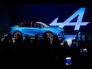 La présentation de l'Alpine A390