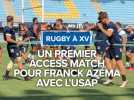 Un premier access match pour Franck Azéma avec l'USAP