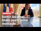 Amiens : des armes létales pour les policiers municipaux