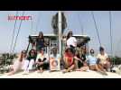 VIDÉO. On embarque sur le voilier de Women for sea lors de la parade nautique de l'Unoc à Nice