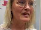 Nathalie Degryse, directrice interregionale des routes du Nord explique les travaux à venir sur l'autoroute A1 entre le 9 juillet et le 19 août
