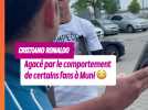 Cristiano Ronaldo agacé par le comportement de certains fans à Munich