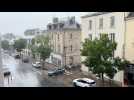 VIDÉO. L'orage est arrivé en Mayenne