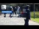 Dunkerque : un SDF agresse un passant au couteau place de la République