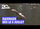 La baignade dans la Seine va s'ouvrir au public cet été à Paris