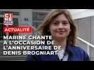 Marine (Star Academy) reçoit le soutien de Denis Brogniart et lui chante une chanson très spéciale !